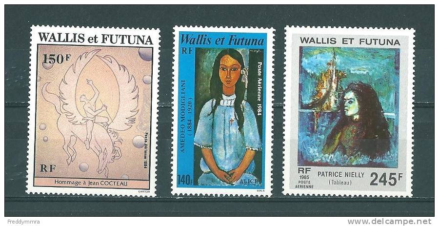 Wallis-et-Futuna:  PA 136 + 138 + 147 ** - Unused Stamps