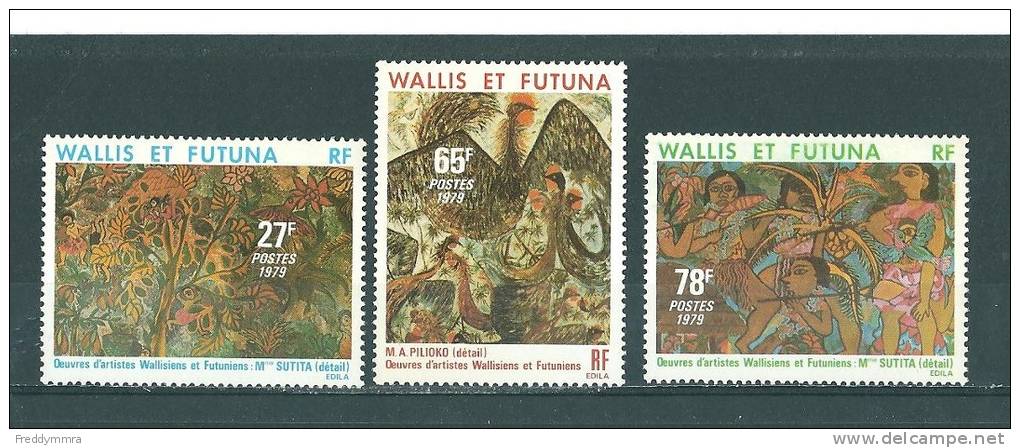 Wallis-et-Futuna:  245/ 247 ** - Unused Stamps