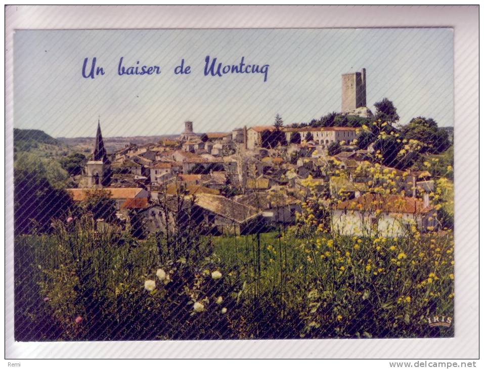 46  Un Baiser De MONTCUQ - Montcuq