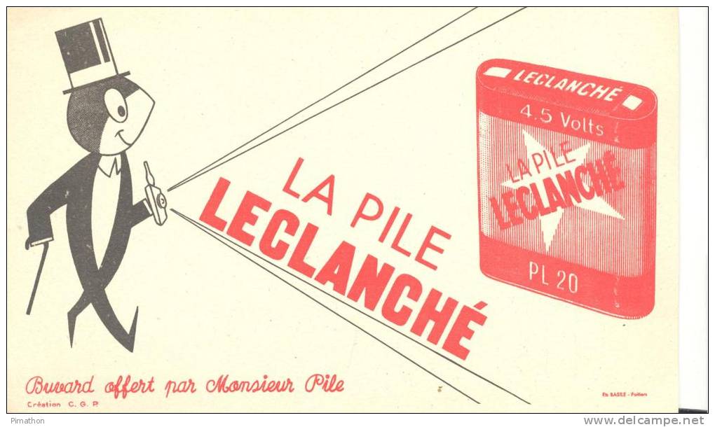 LA PILE LECLANCHE - Piles