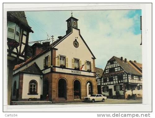 67  OBERBRONN LA MAIRIE VOITURE MERCEDES - Autres & Non Classés