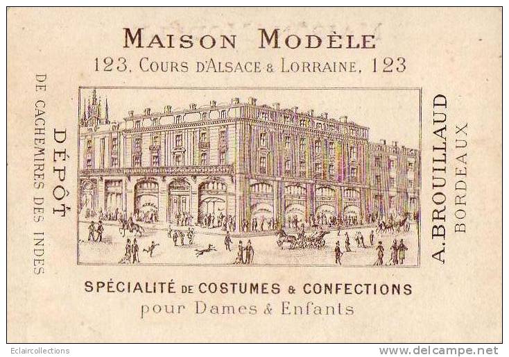 Publicité Maison Modèle    33 Bordeaux      Guignol - Andere & Zonder Classificatie