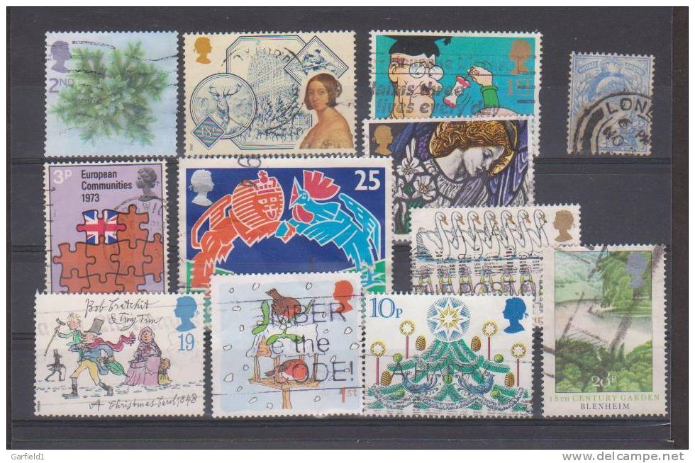 Grossbritannien  Lot 015 , Gestempelt / Used / (o) - Collections