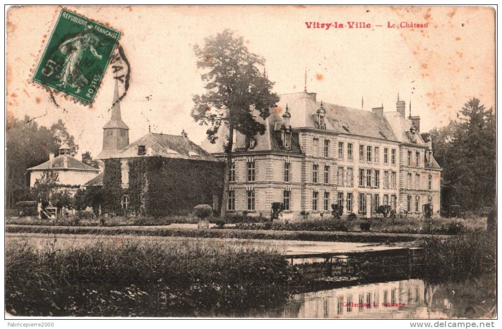 CPA Vitry-la-Ville - Le Château - Vitry-la-Ville