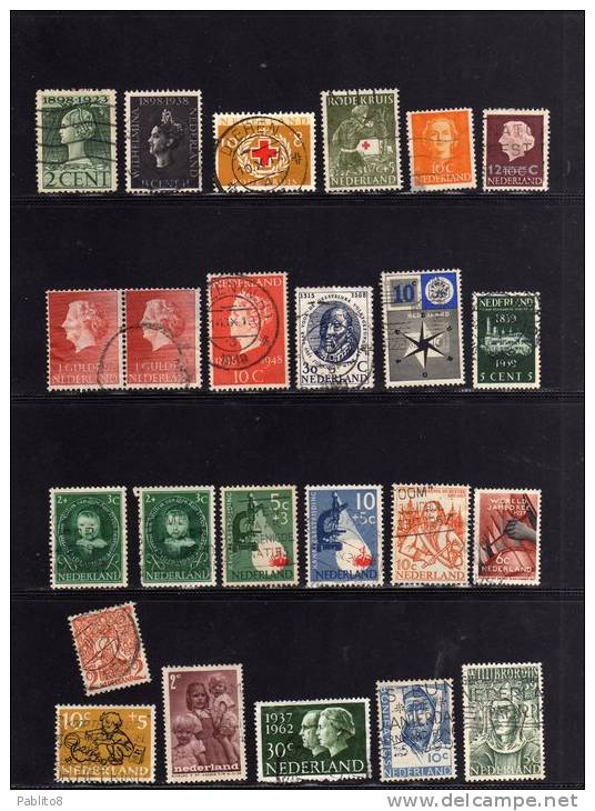 NETHERLANDS - PAESI BASSI - HOLLAND - NEDERLAND - OLANDA LOT - LOTTO USED - Colecciones Completas