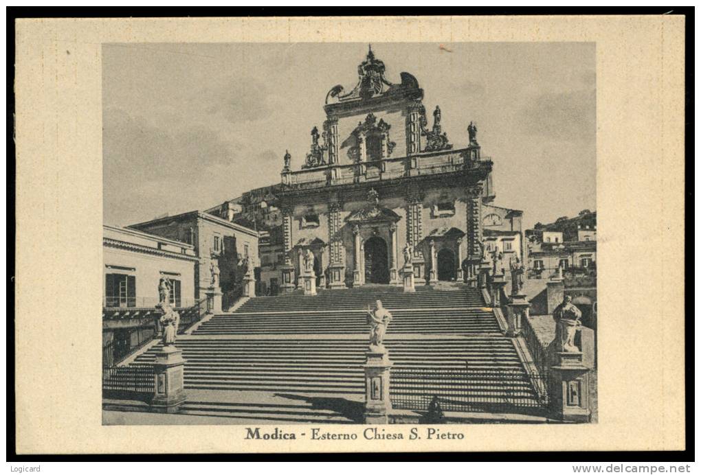 MODICA ESTERNO CHIESA DI S. PIETRO - Modica