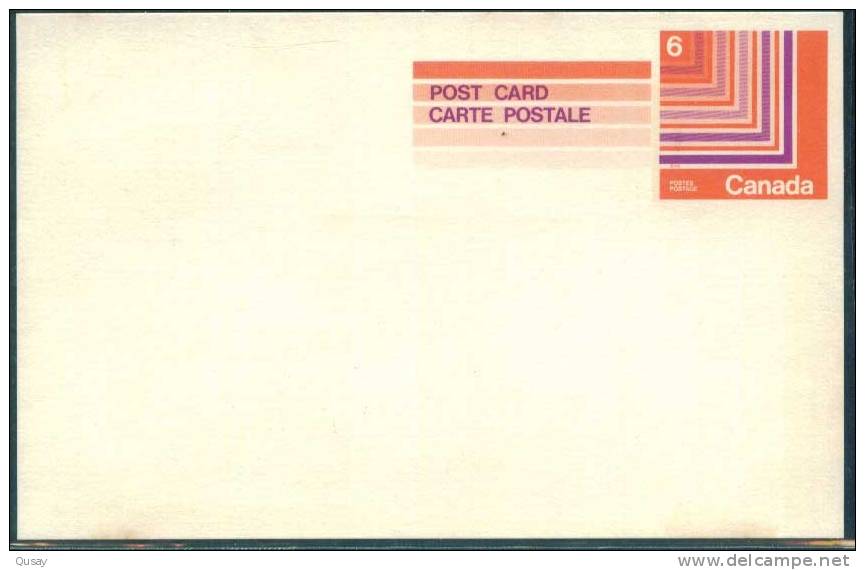 Post Card  , Canada Stamped Card - Post Office Cards