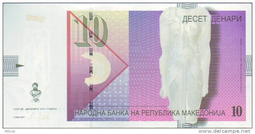 F.Y.R.O.Macedonia 10 Dinars 2011 - Noord-Macedonië