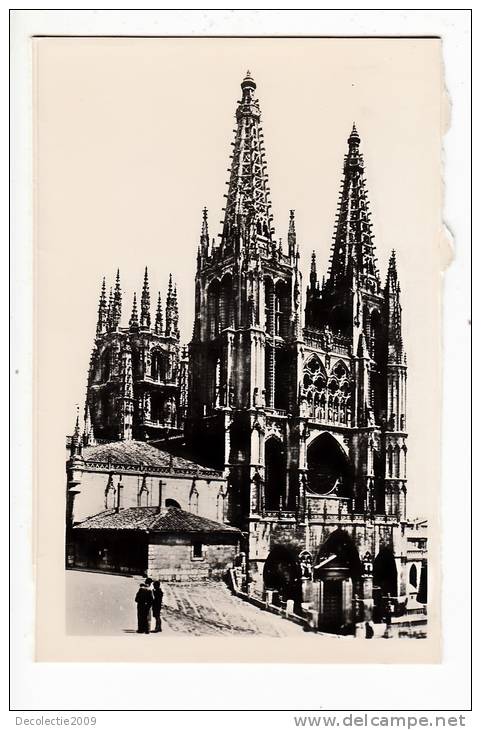 BR18923 Burgos Catedral Fachada Principal   2 Scans - Burgos