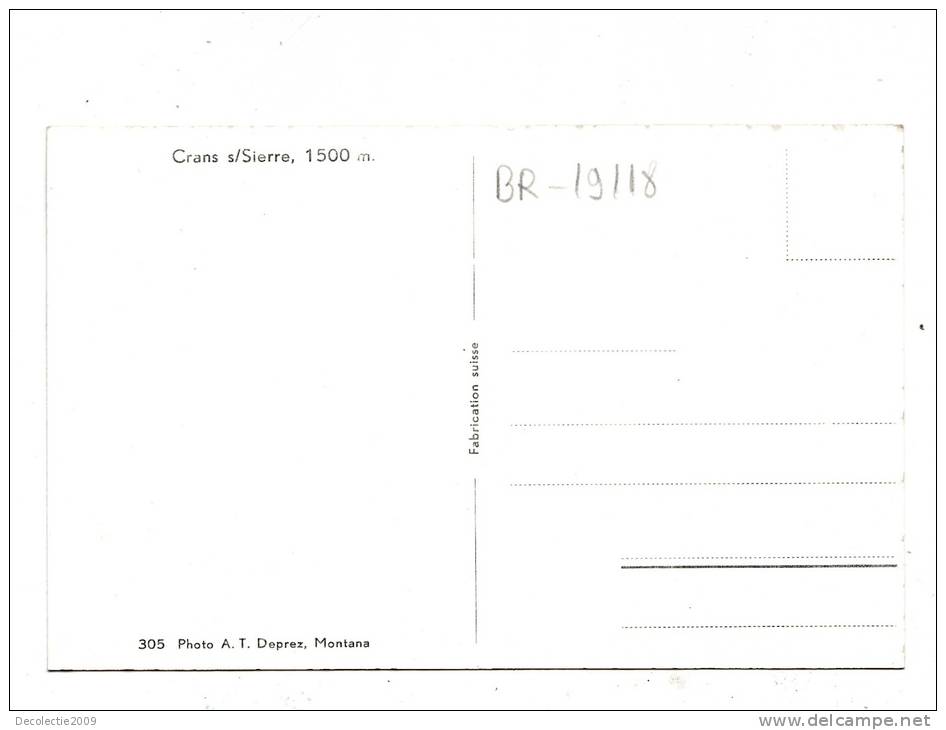 BR19118 Crans S Sierre     2 Scans - Crans