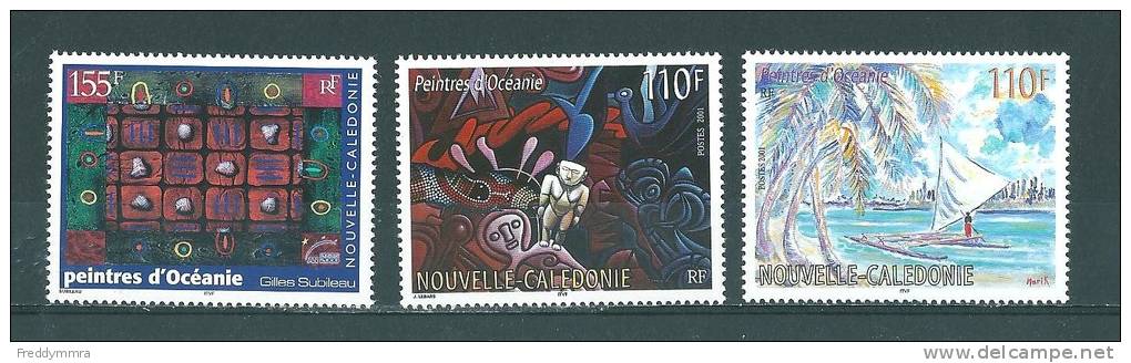 N. Calédonie: 814 + 846 + 853 ** - Unused Stamps