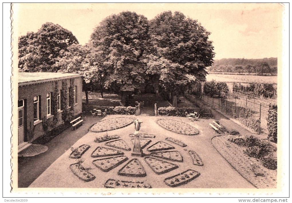 BR19200 La Parterre Du Sacre Coeur    Pensionnat De Saint Francois Blicquy    2 Scans - Leuze-en-Hainaut