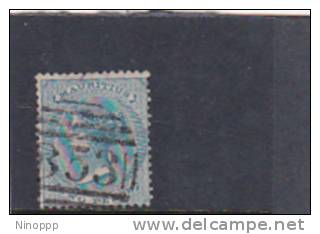 Mauritius  1863 2d Blue Used - Mauritius (1968-...)