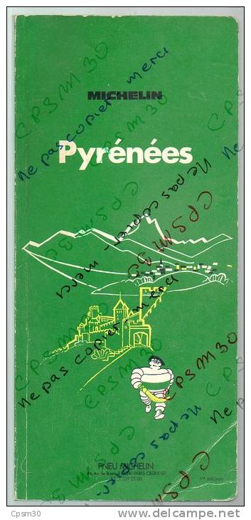 Guide Régional Michelin - PYRENEES 1977 - Michelin (guias)