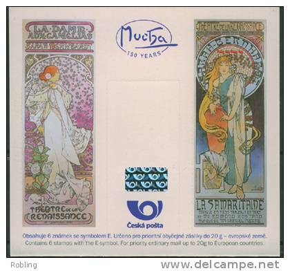 Czech Republic 2010, Hologram, Michel 2482, 2 Booklets MNH 17496 - Hologrammes