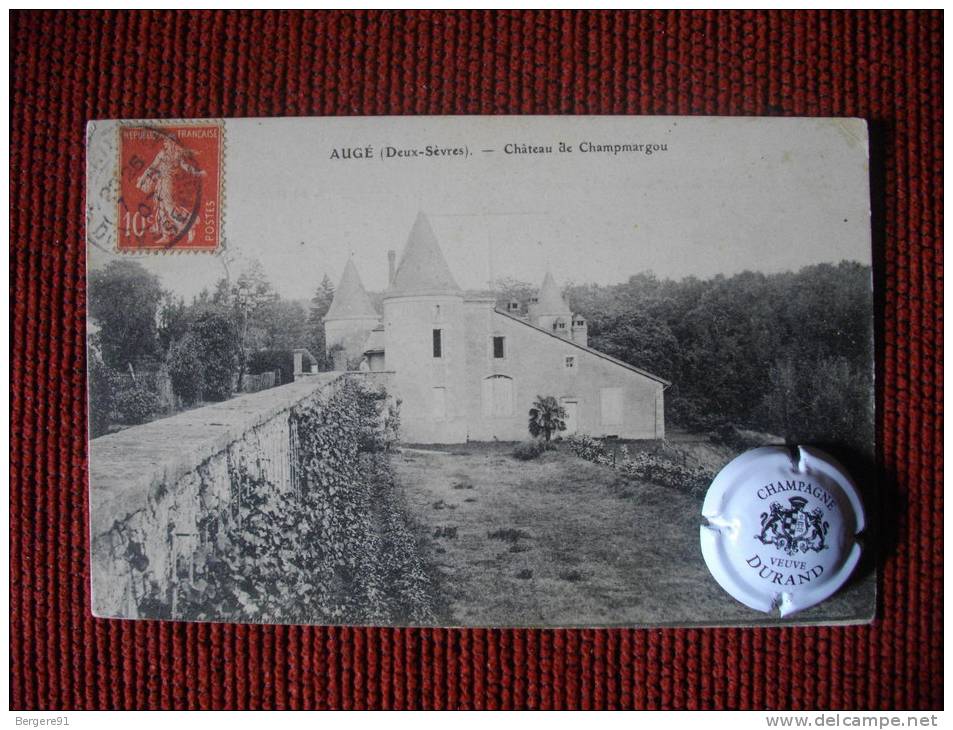 AUGE DEUX SEVRES CHATEAU DE CHAMMARGOU - Autres & Non Classés