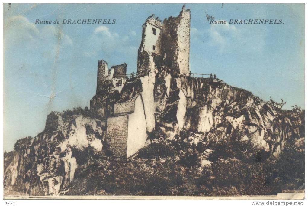 Allemagne - Germany - Ruine De Drachenfels - Château - Castle - Drachenfels