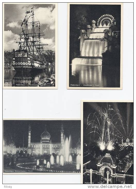 Copenhagen Tivoli  Denmark  7 Cards.  # 667 # - Other & Unclassified