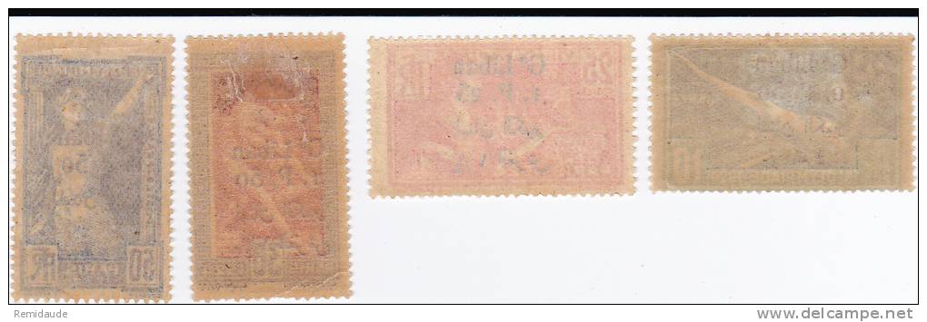 GRAND LIBAN - 1924 - YVERT N° 45/48 * - COTE = 180 EUROS  - JEUX OLYMPIQUES - Nuovi