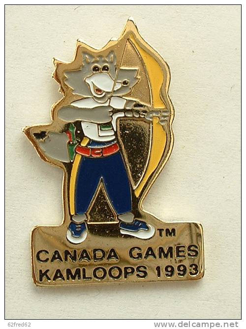 PIN'S TIR A L´ARC - CANADA GAMES KAMLOOPS 1993 - Bogenschiessen