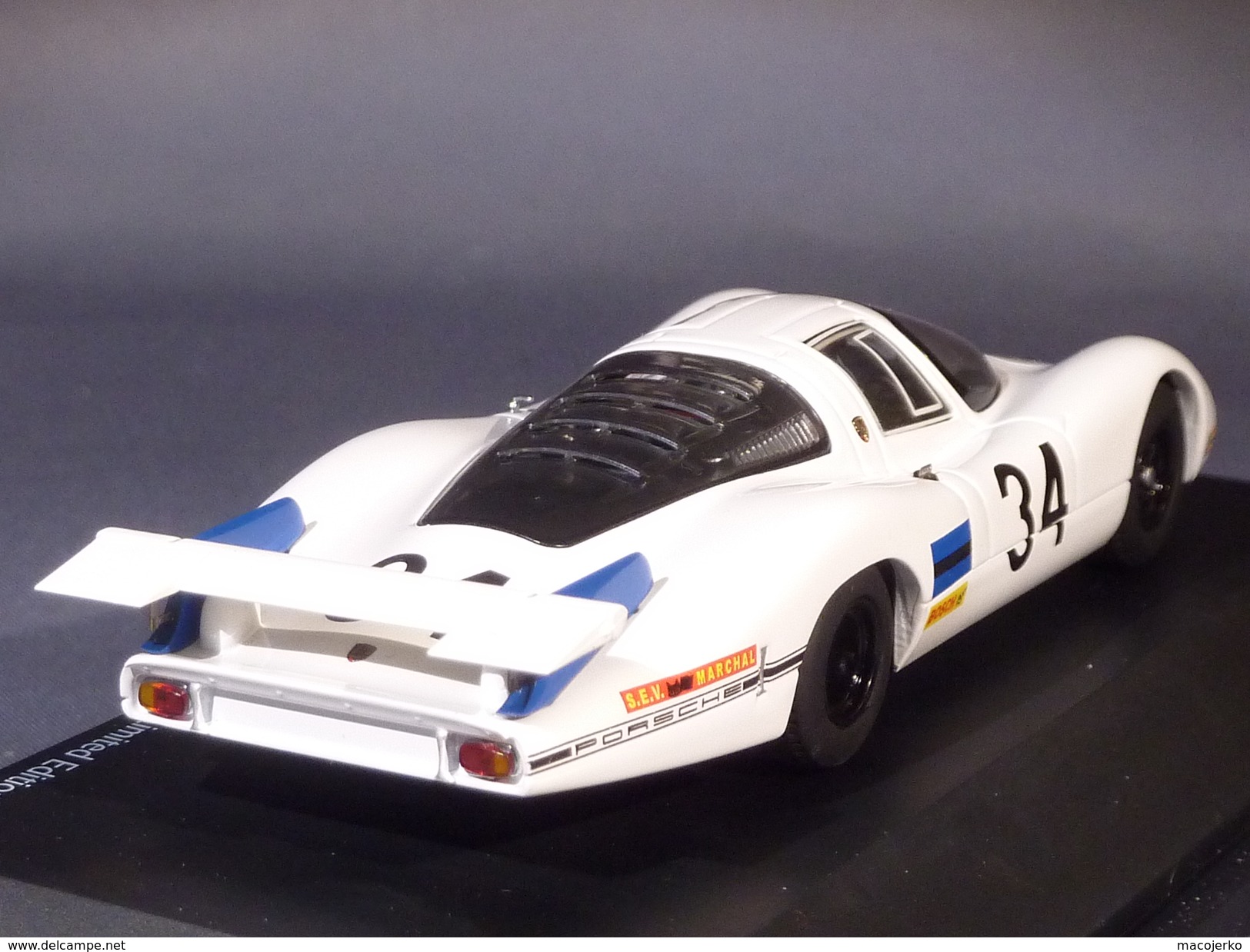 Schuco  03720, Porsche 908 #34 Le Mans 1968, Buzzetta - Scooter, 1:43 - Schuco