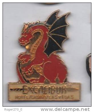 Excalibur , Hotel Casino , Las Vegas , USA , Dragon - Villes