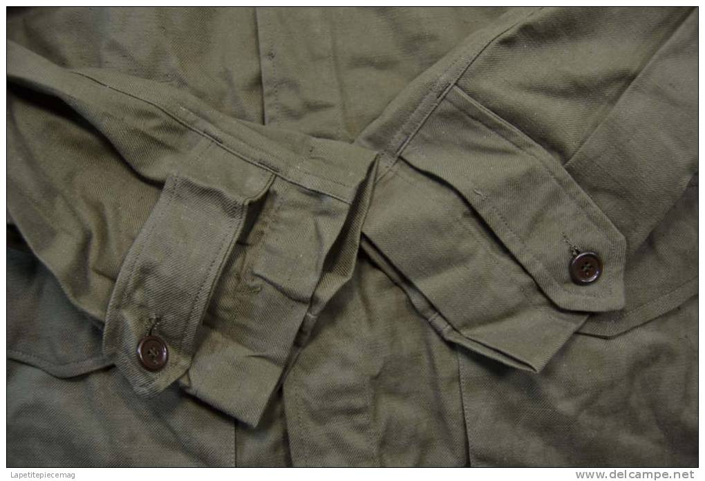 Veste Armée Française Modèle 1947 Md47. Datée 1953. Indochine / Algérie - Uniformes