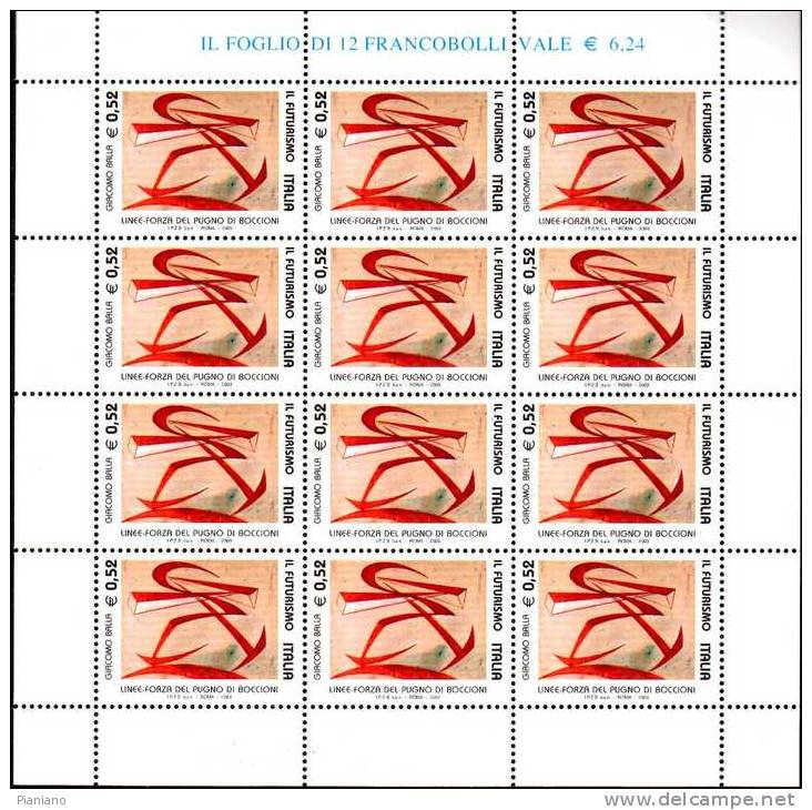 PIA  -  ITALIE  -  2003 : Il  Futurismo    (SAS Mf 9-10 ) - Blocks & Sheetlets