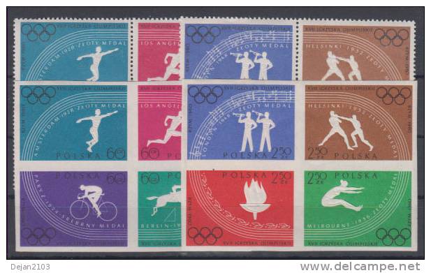 Poland Olympic Games In Melbourne 1956 MNH ** - Neufs