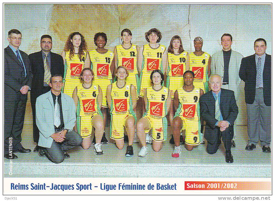 Reims Saint-Jacques Sport - Ligue Féminine De Basket  - Saison 2001 / 2002 - Baloncesto