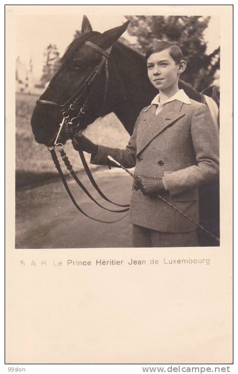 LUXEMBOURG - S.A.R. Le Prince Héritier Jean - Famille Grand-Ducale