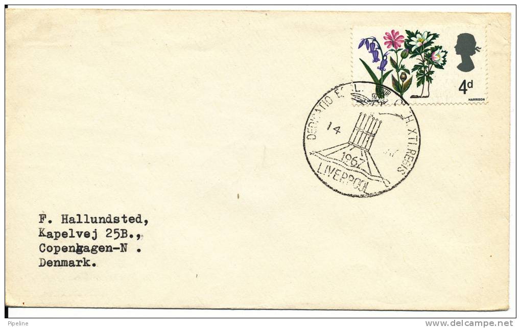 Great Britain Cover With Special Postmark Liverpool 14-5-1967 - Covers & Documents