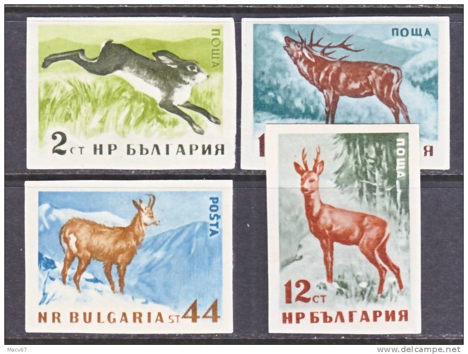 Bulgaria 1004a +  Imperf.    *  FAUNA - Unused Stamps