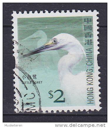 ## Hong Kong China 2006     2.00 $ Bird Vogel Little Egret - Used Stamps