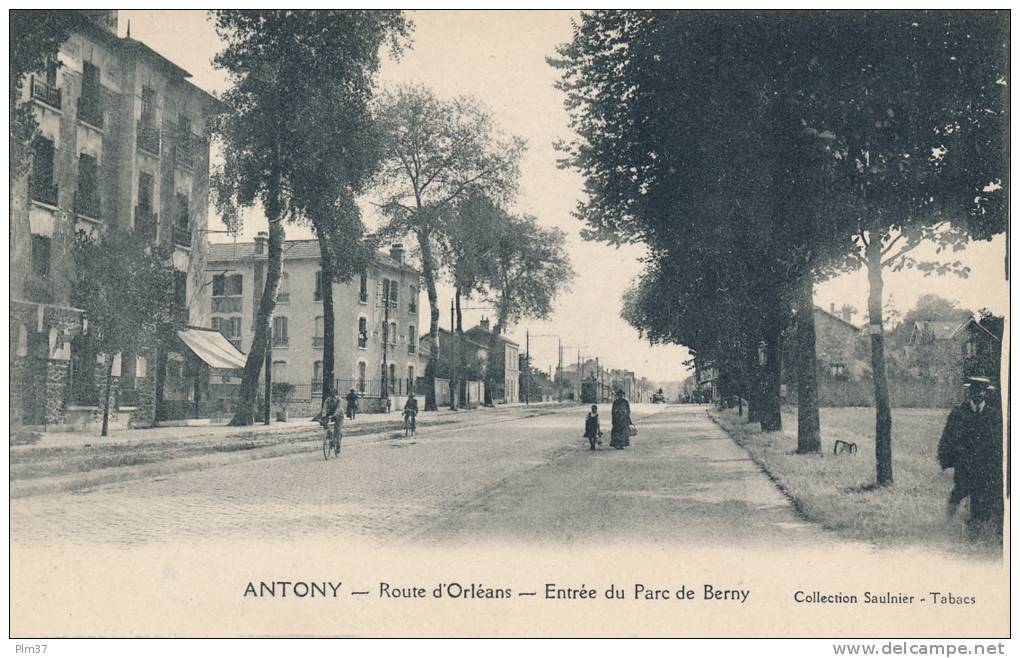 ANTONY - Entrée Du Parc De Berny - Antony