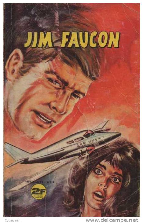 JIM FAUCON N° 3 BE POCHE 09-1968 - Petit Format