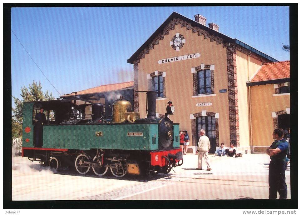 Chemin De Fer De La Baie De Somme - LOCOMOTIVE 031 T Buffaud Robatel - Eisenbahnen