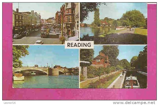 READING   -   * 4 VIEWS *   -   Publisher : P.L.C   N° 7219 - Reading