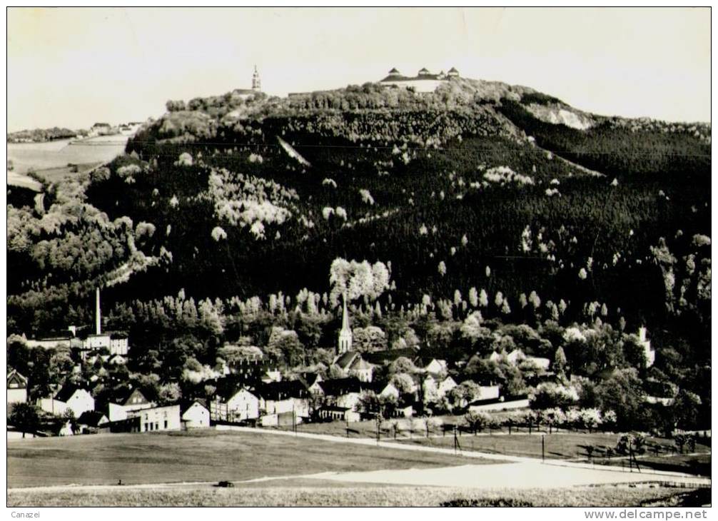 AK Erdmannsdorf, Blick Zum Schloß Augustusburg, Gel, 1960 - Augustusburg