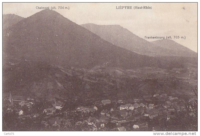 Lièpvre 68 - Ville - Oblitération 1936 - Lièpvre