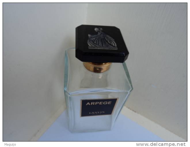 LANVIN " ARPEGE" FLACON ( PAS VAPO) 12,5 CM BC INCLUS  LIRE ATTENTIVEMENT  & VOIR !! - Miniaturas Mujer (sin Caja)