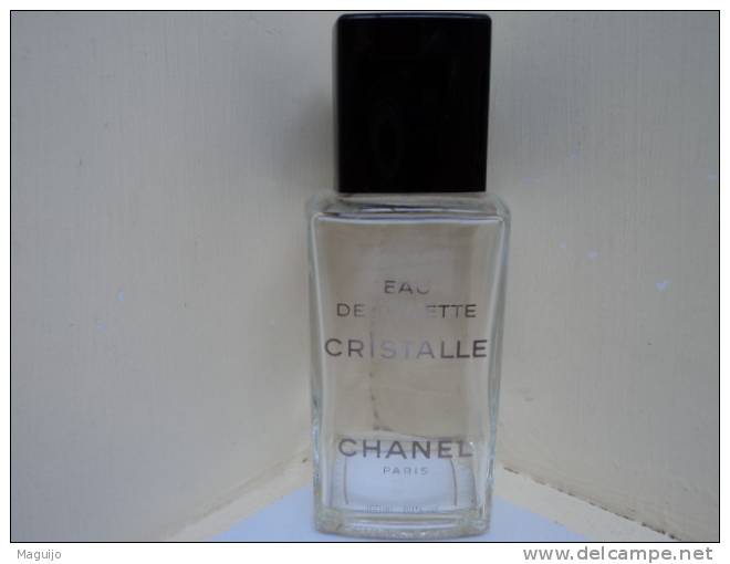 CHANEL " CRISTALLE " VIDE 100 ML  FLACON ( PAS VAPO)   LRE & VOIR !! - Frascos (vacíos)