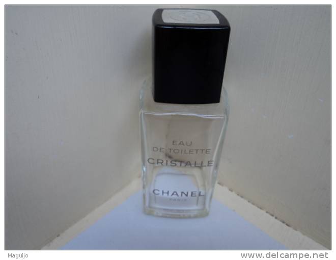 CHANEL " CRISTALLE " VIDE 100 ML  FLACON ( PAS VAPO)   LRE & VOIR !! - Bottles (empty)