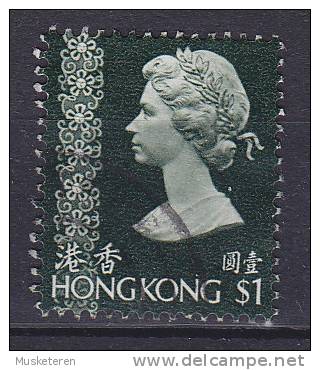 ## Hong Kong 1973 Mi. 276 X      1 $ Königin Queen Elizabeth II. - Oblitérés