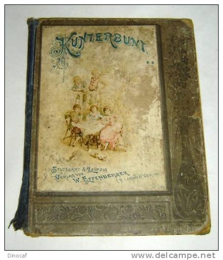 Lechler, KUNTERBUNT, 1890 Von  CORNELIE LECHLER 67 Seiten - Libri Vecchi E Da Collezione