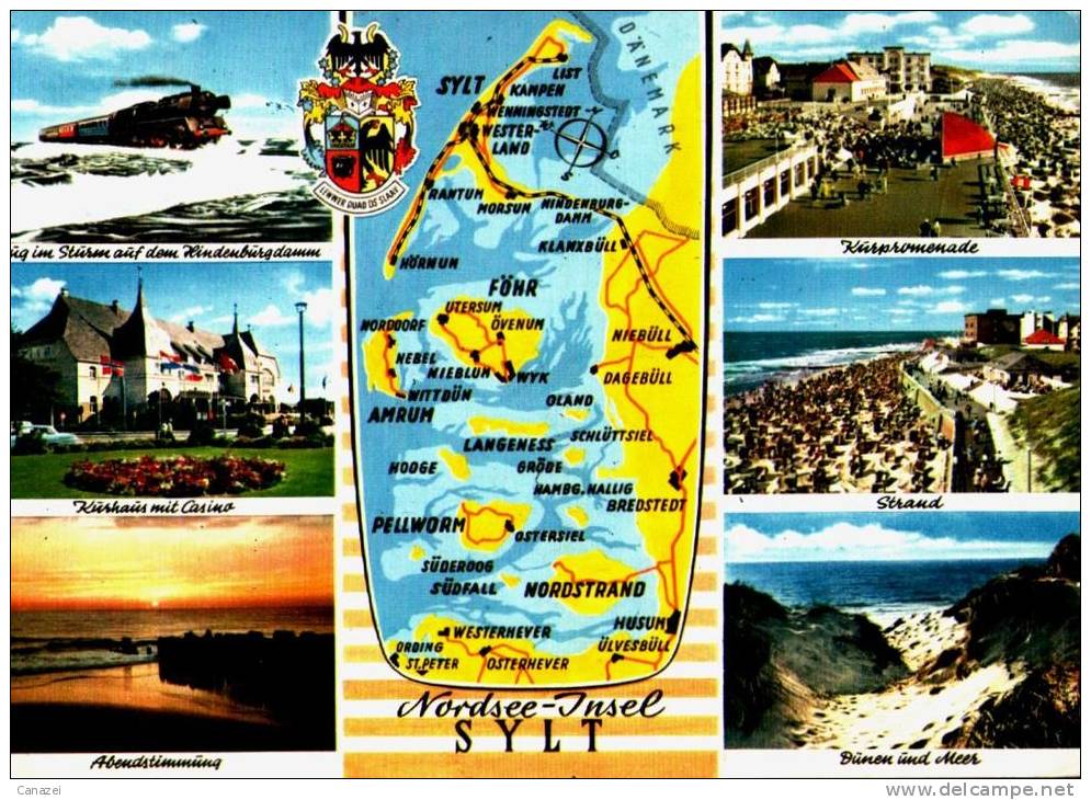 AK Sylt, Gel 1971 - Sylt