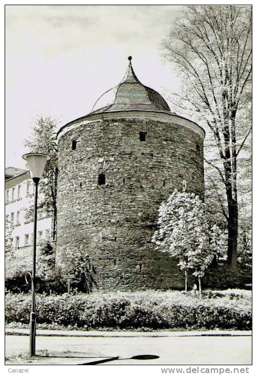 AK Marienberg, Roter Turm, Ung, 1979 - Marienberg