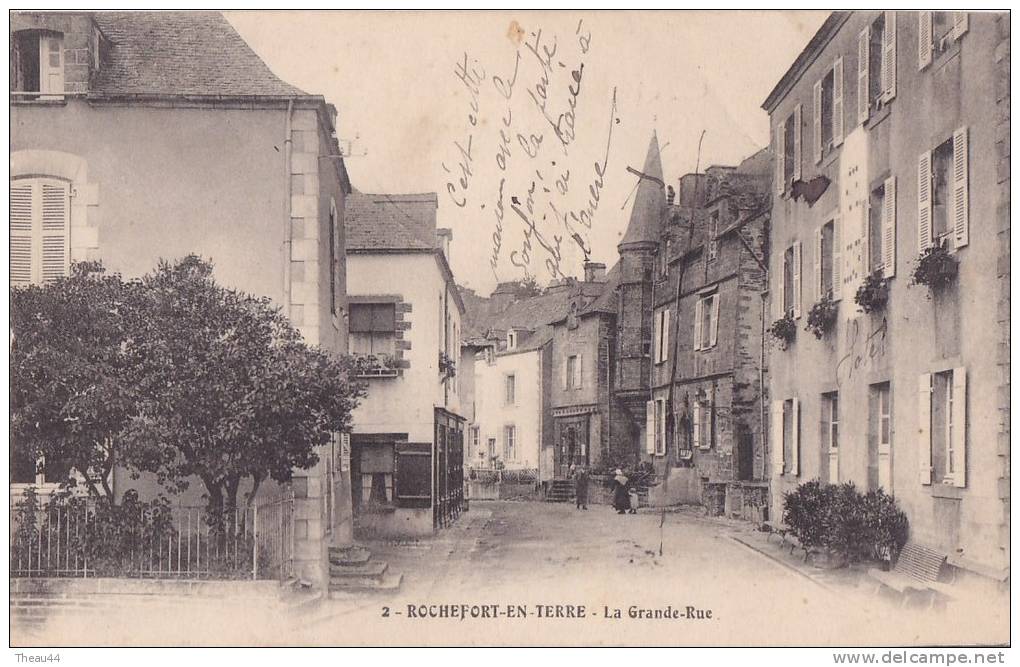 ¤¤  -    2   -  ROCHEFORT-en-TERRE   -  La Grande Rue   -  ¤¤ - Rochefort En Terre