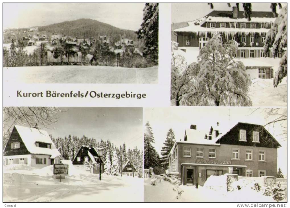 AK Bärenfels, Gel, 1971 - Altenberg