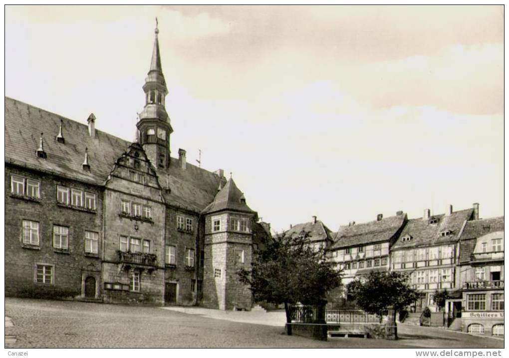 AK Blankenburg, Markt Mit Rathaus, Ung, 1974 - Blankenburg